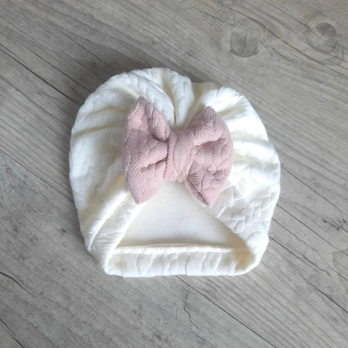 Turban nœud, buns ou simple personnalisé avec prénom brodé tissu chaud torsadé et chaud 7 couleurs